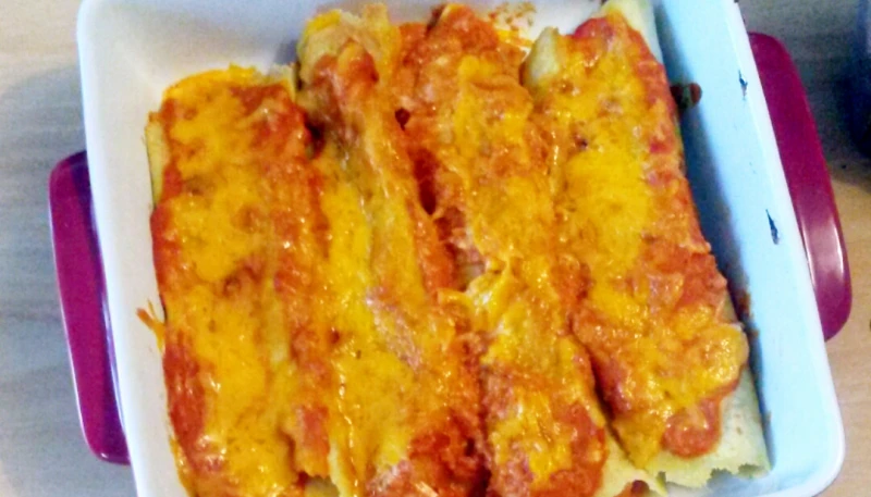 Enchiladas au poulet
