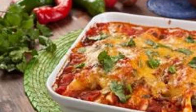 Enchiladas au poulet ( fait maison)