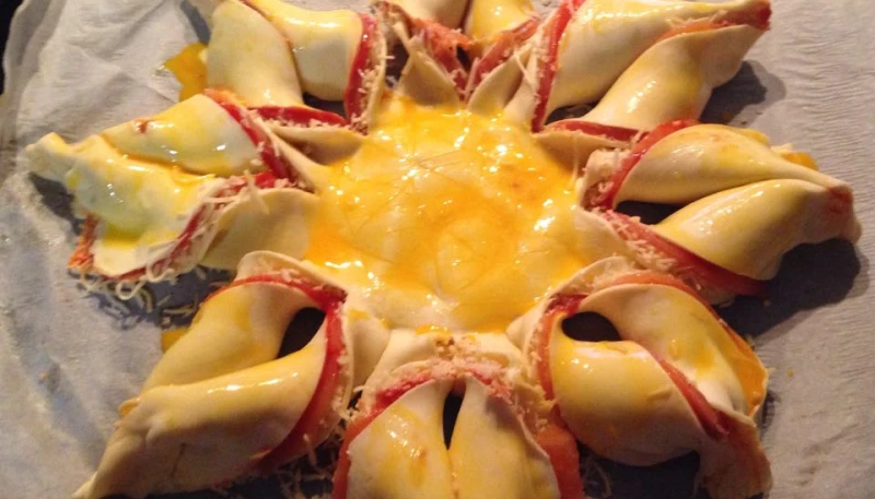 Etoile Feuilletée au Saumon d'Aurélie