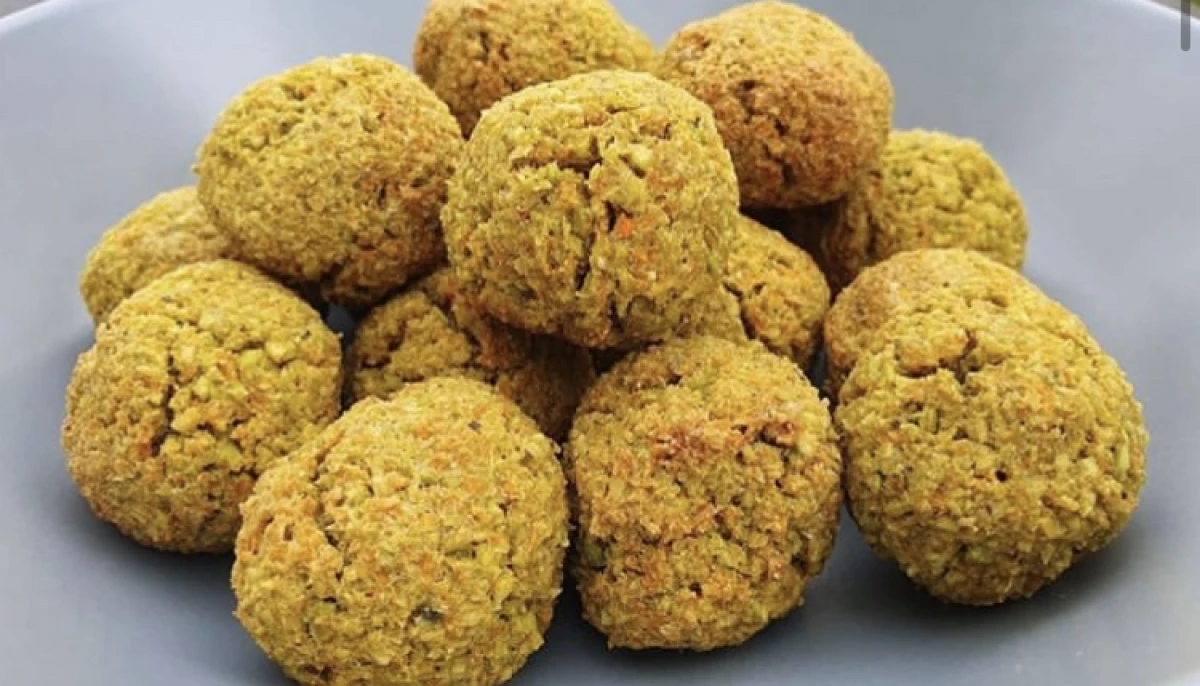 Falafels aux pois cassés - cuits au four