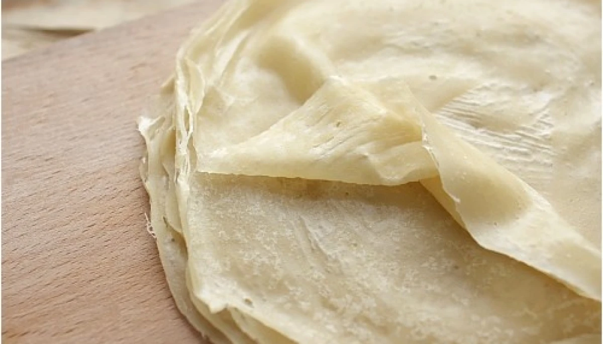 Feuilles de brick simplissime ( fait maison)