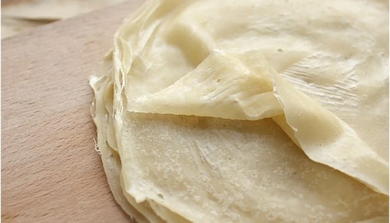 Feuilles de brick simplissime ( fait maison)