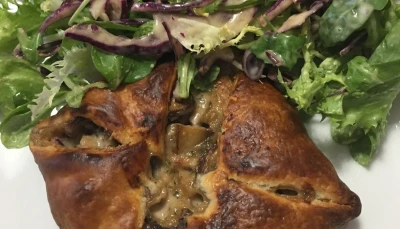Feuilleté champignons de paris