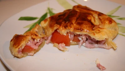 Feuilletés aux lardons