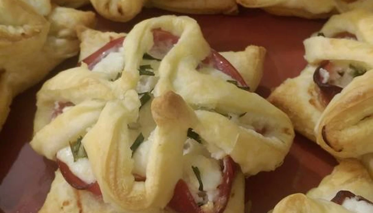 Feuilletés Chèvre Bacon