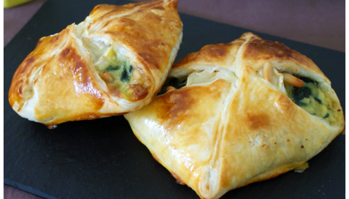 Feuilletés épinards/Chèvre