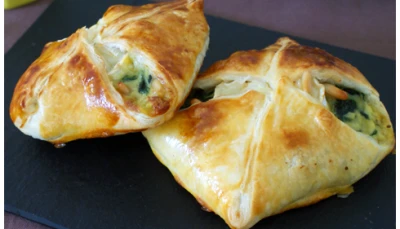 Feuilletés épinards/Chèvre