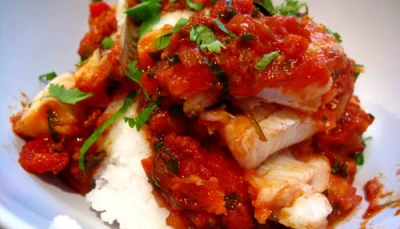 Filet de cabillaud et rougail