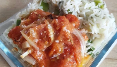 Filet de cabillaud, riz basmati