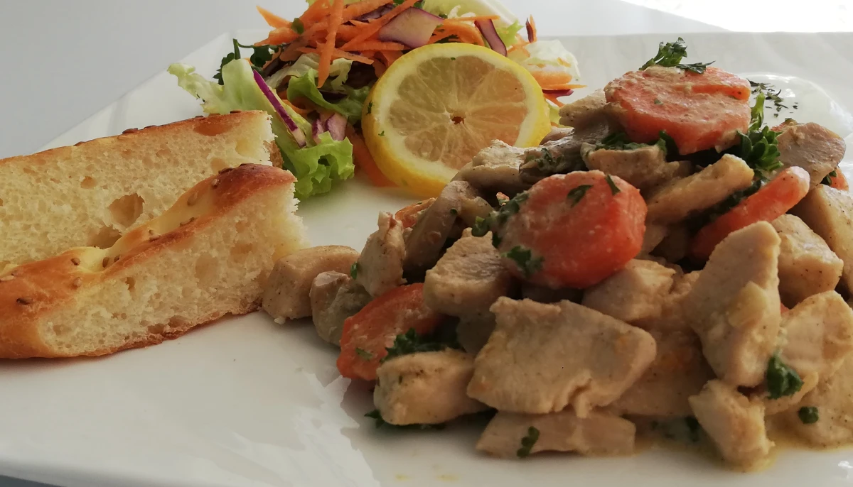 Filet de poulet aux carottes