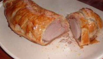 Filet mignon de porc en croûte