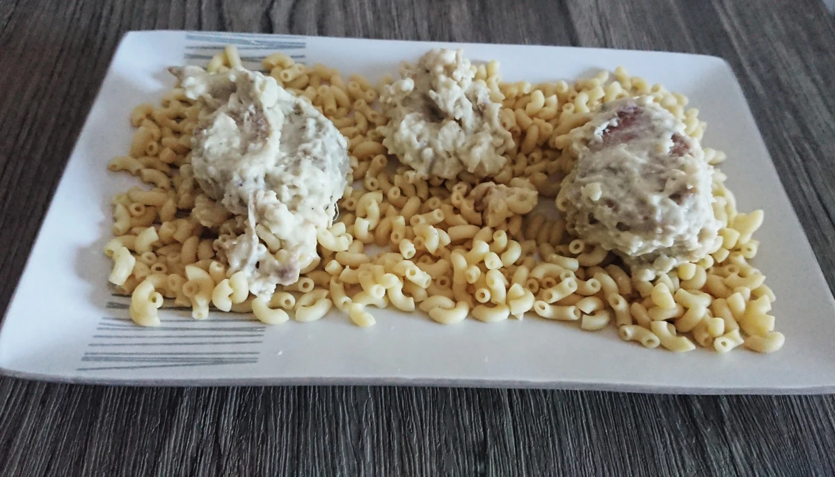 Filet mignon sauce crème vin blanc