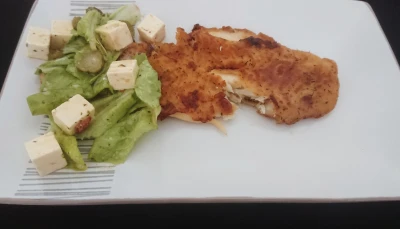 Filets de limande panés