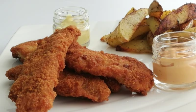 Filets de poulet croustillants