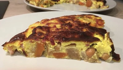 Flan aux légumes de couscous