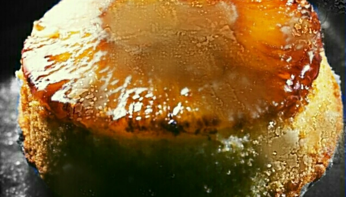 Flan d'ananas au sirop