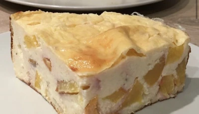 Flanboisier aux pêches