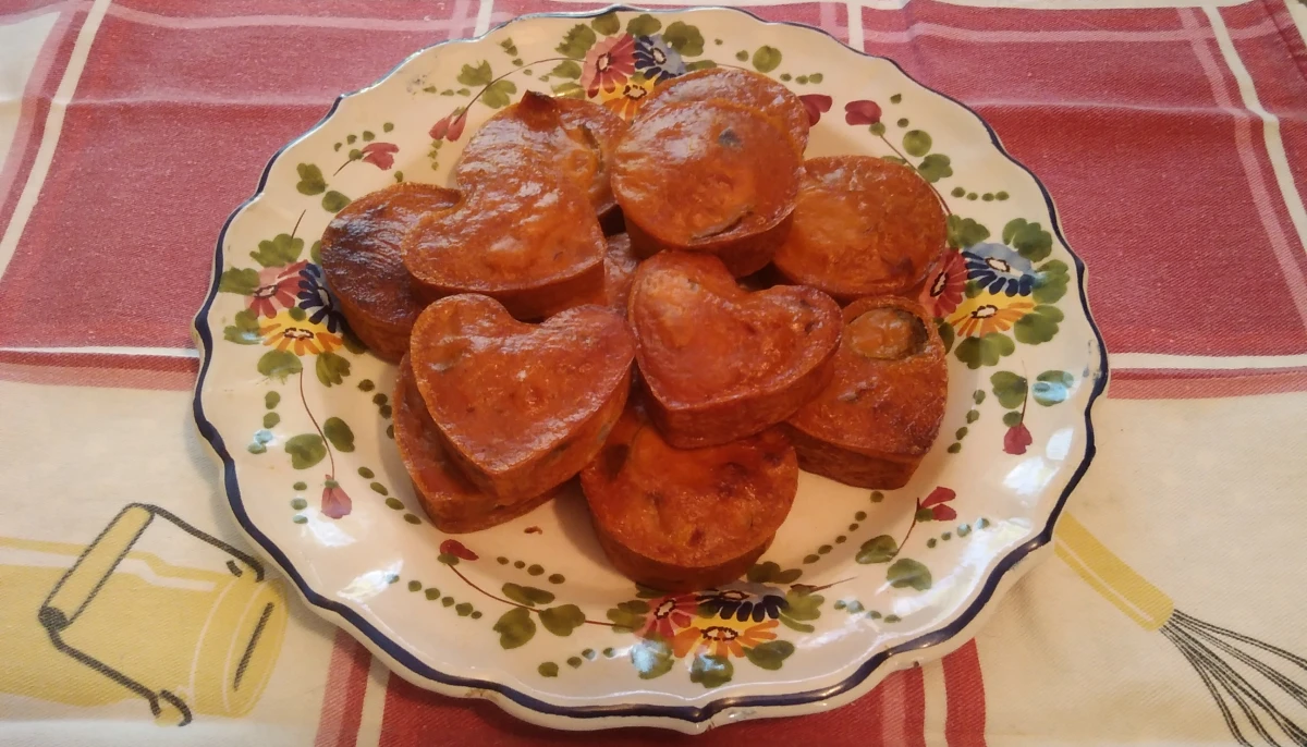 Flans de ratatouille au basilic