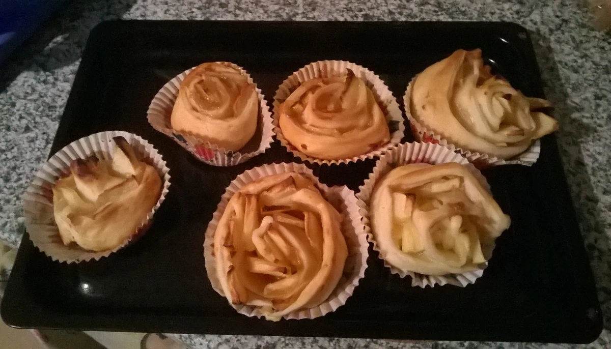 Fleurs aux pommes