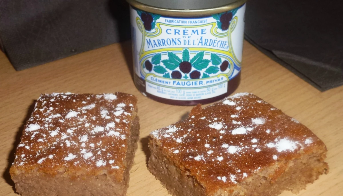 fondant à la crème de marron