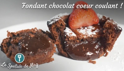 Fondant au Chocolat - au coeur coulant (mi-cuit)
