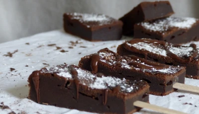 Fondant au chocolat au lait de Michel et Augustin