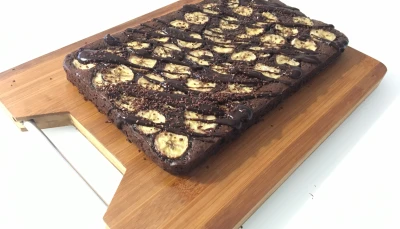 Fondant au chocolat et à la banane