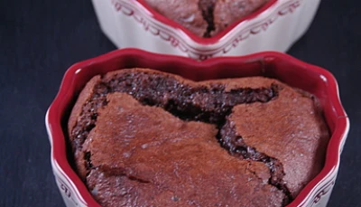 Fondant au chocolat (sans lactose)