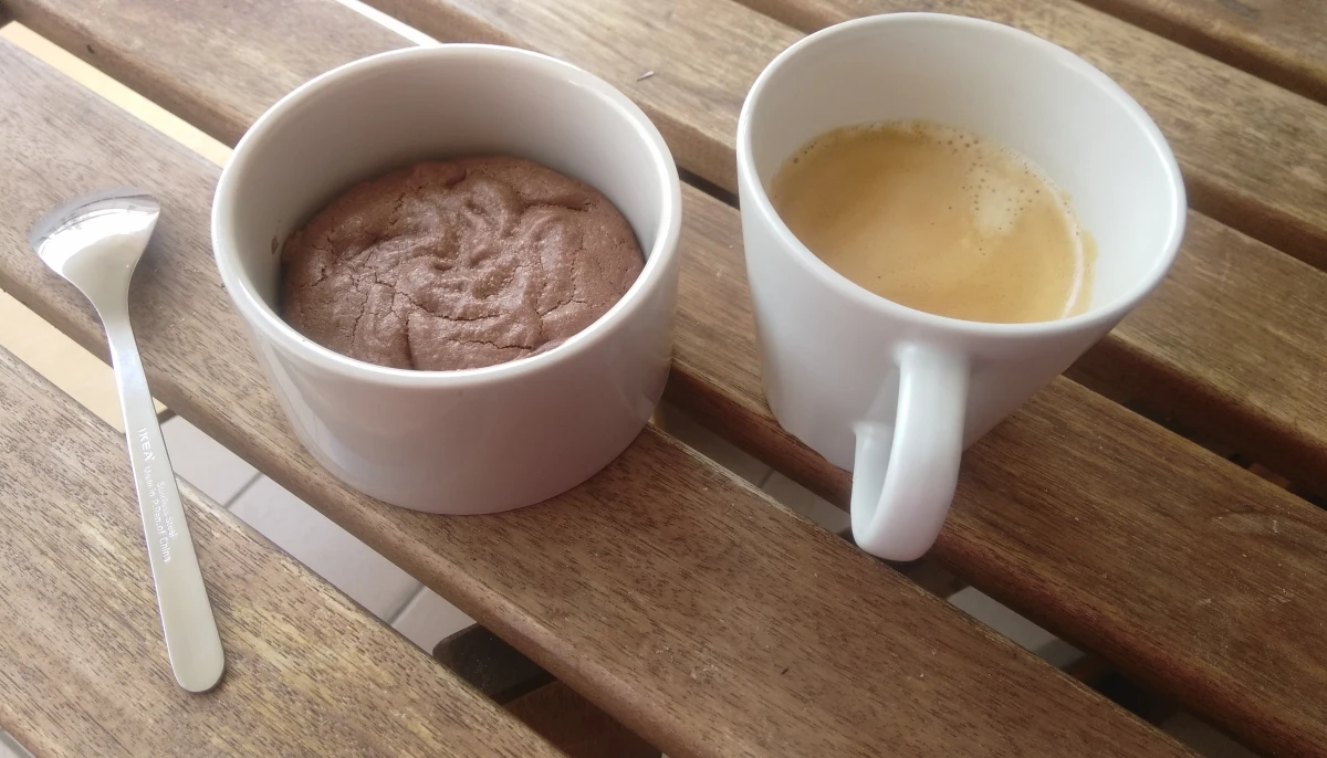 Fondant au chocolat sans oeufs