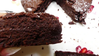 Fondant chocolat patate douce /vegan - sans gluten