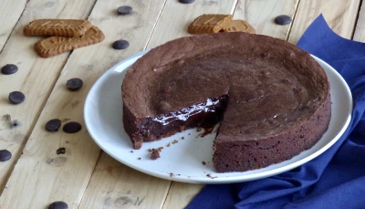 Fondant chocolat spéculoos