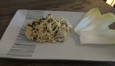 Fondue d'endives gratinées