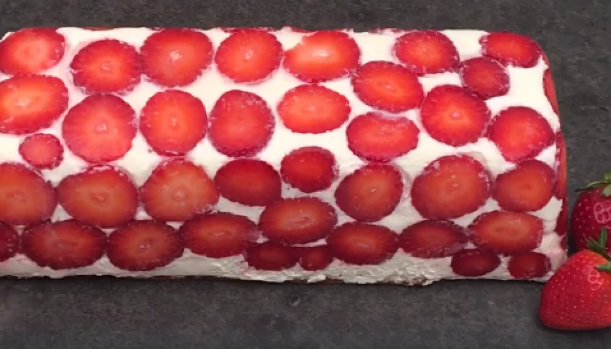 Fraisier glacé