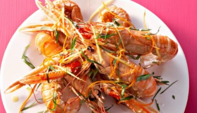 Fricassée de langoustines et de seiches