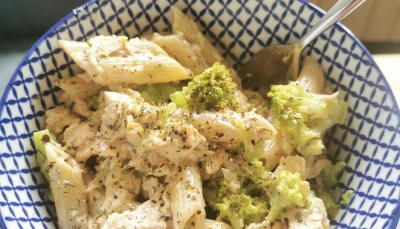 Fusilli poulet et brocoli