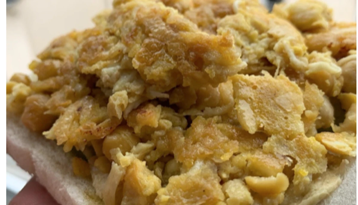 Galette aux pois chiches