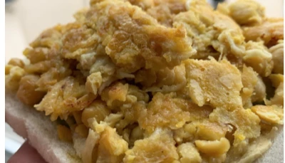 Galette aux pois chiches