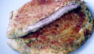 Galette de pomme de terre fourrée