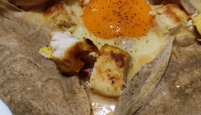 Galette poulet curry - Époisses