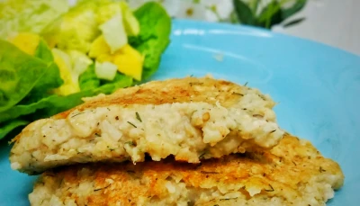 Galettes Choufleur Sésame Vegan