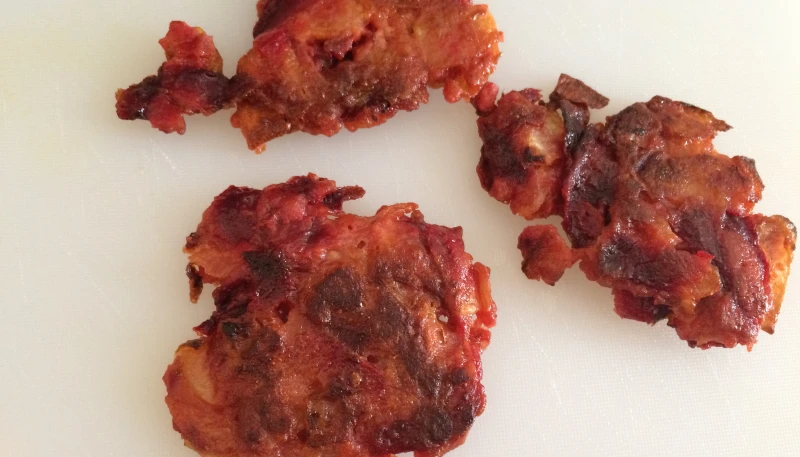 Galettes de betterave et de pomme de terre