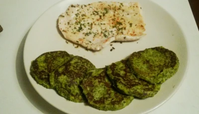 Galettes de brocolis au parmesan