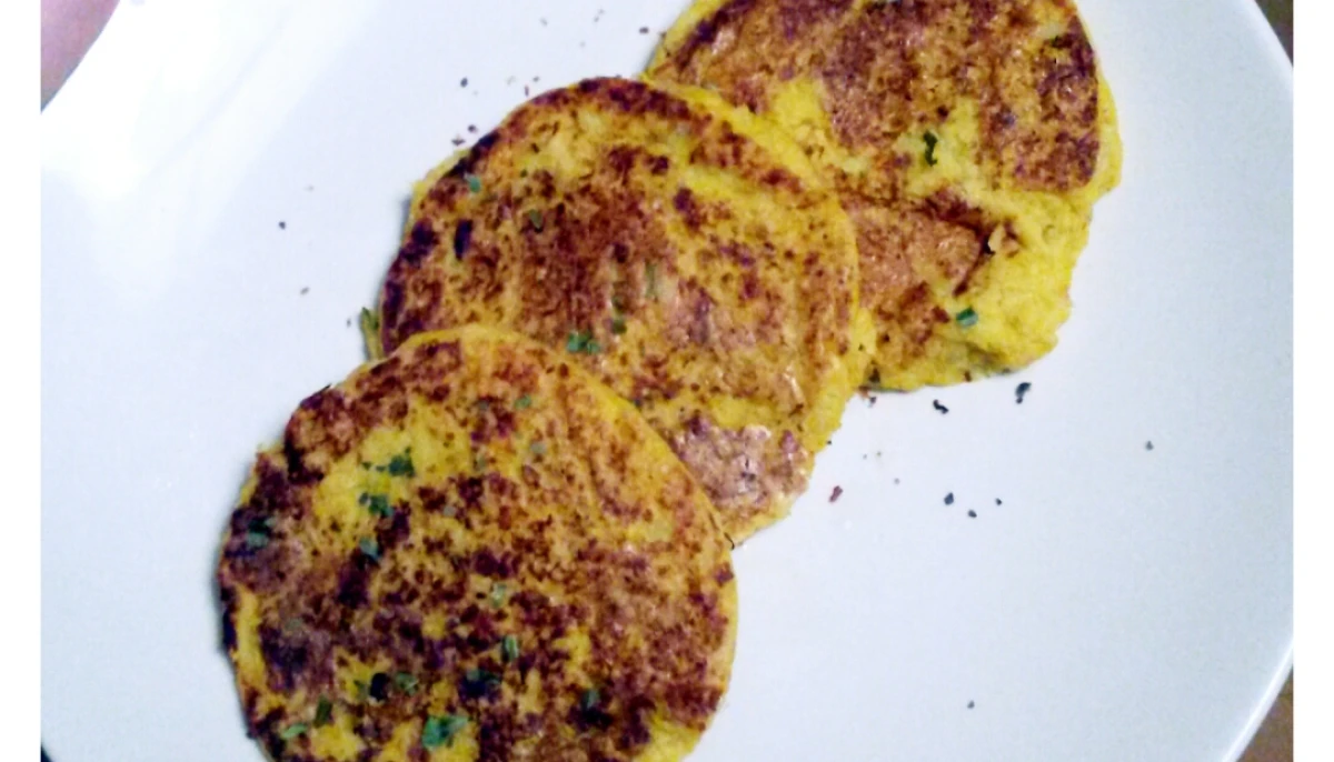 Galettes de chou fleur