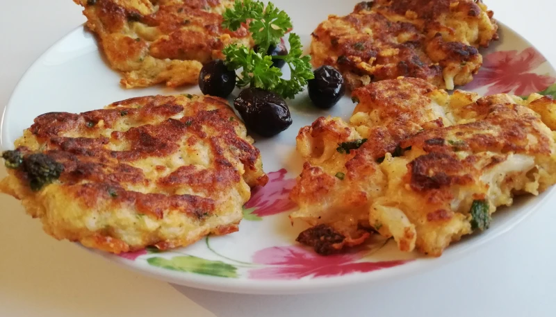 Galettes de choux-fleurs