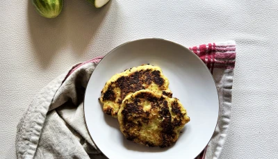 Galettes de courgettes Healthy