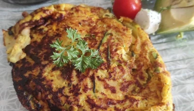 Galettes de légumes végétarienne