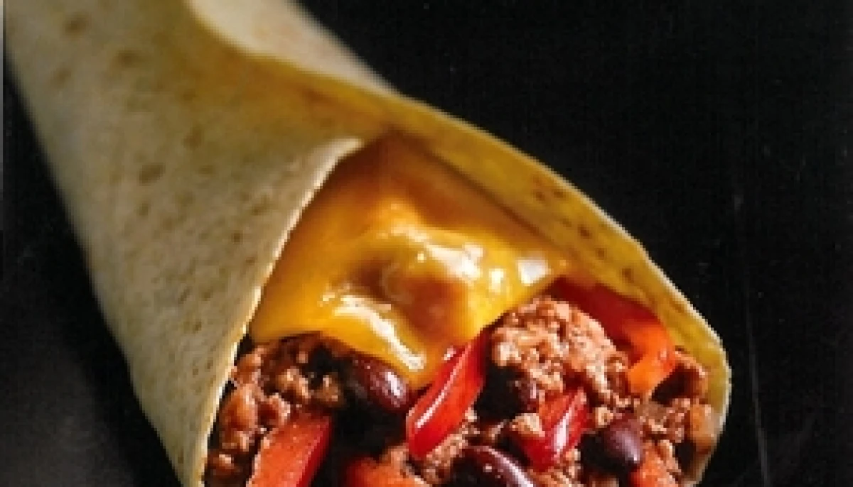 Galettes de mais au boeuf et au cheddar