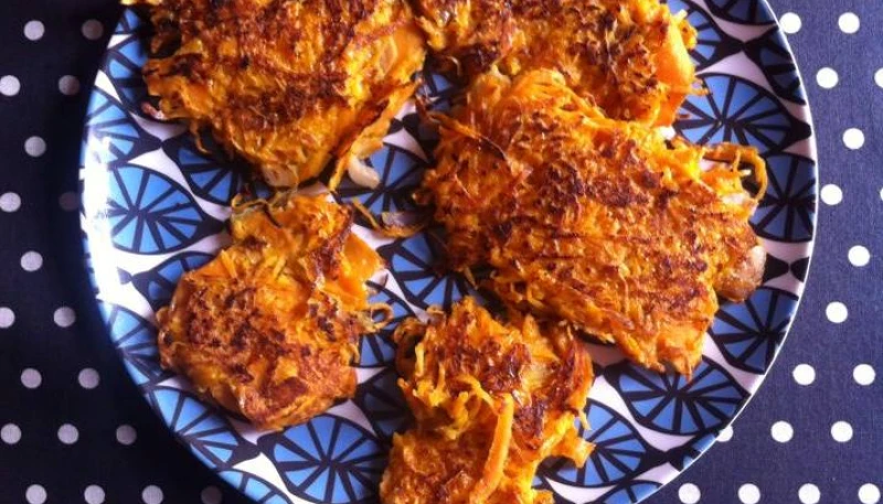 Galettes de patates douces