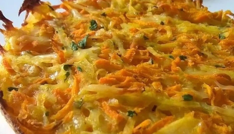 Galettes de pommes de terre et carottes