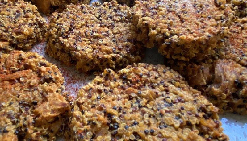 Galettes de quinoa au thon